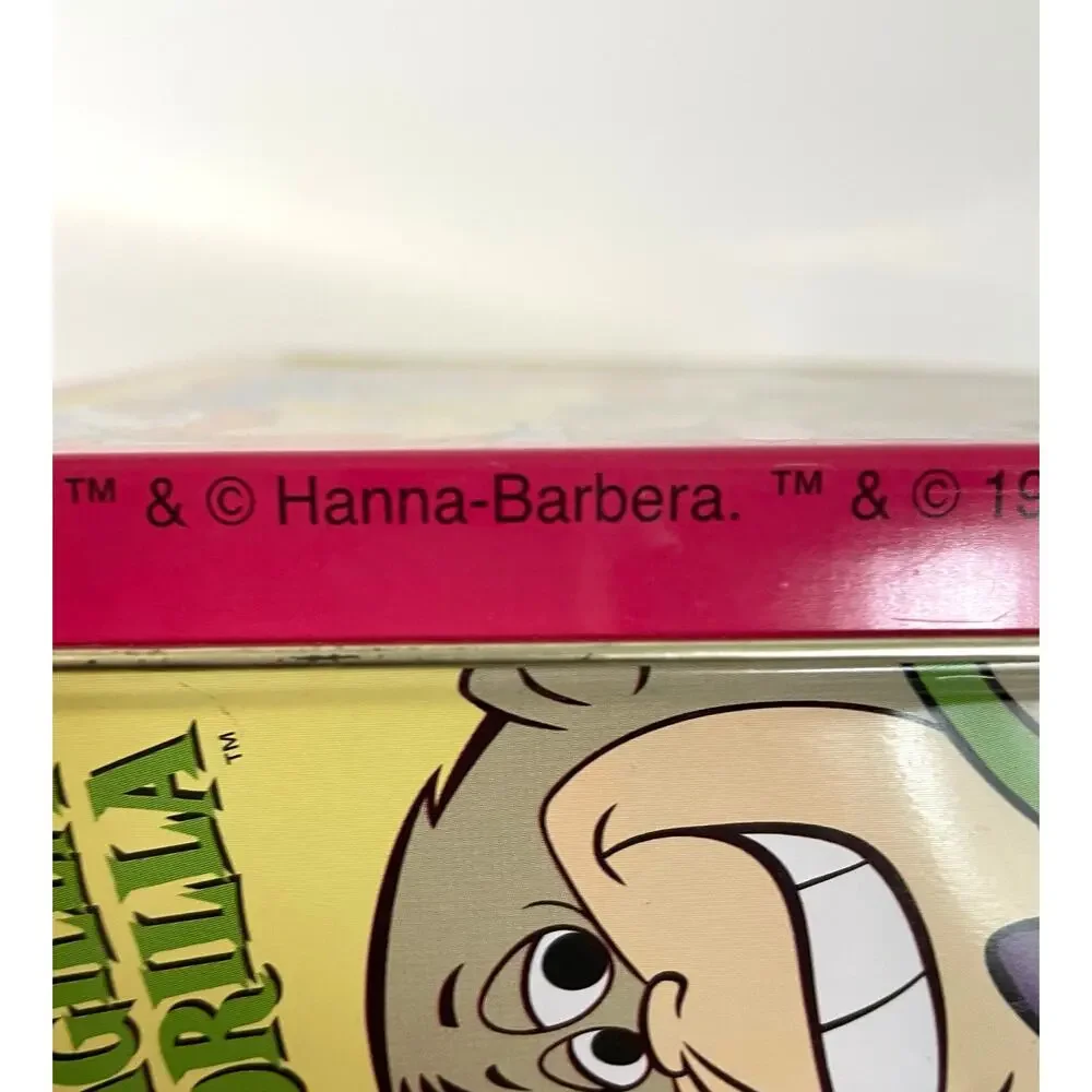 Vintage Cartoon Network 1999 Manila Gorilla Metal Lunch Box 7x6x3 Rare - Picture 7 of 12